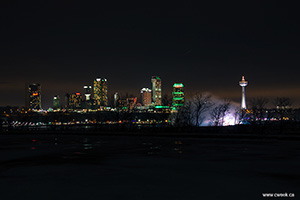 Niagara in the Falls - Winter Night