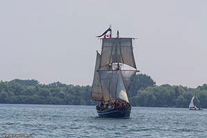 Tall ship on Ontario Lake