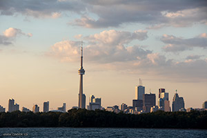 CN Tower - Toronto Island View