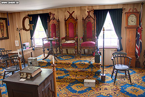 19th century Masonic room