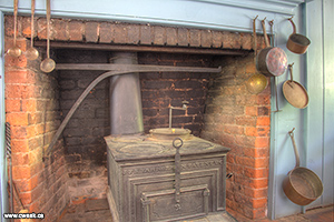 A 19th century stove