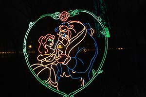 Beauty and the beast - Winter Festival of Lights