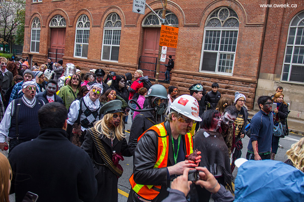 Toronto Zombie Walk 2013