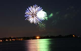 Victoria Day Fireworks at Ashbridges Bay Park