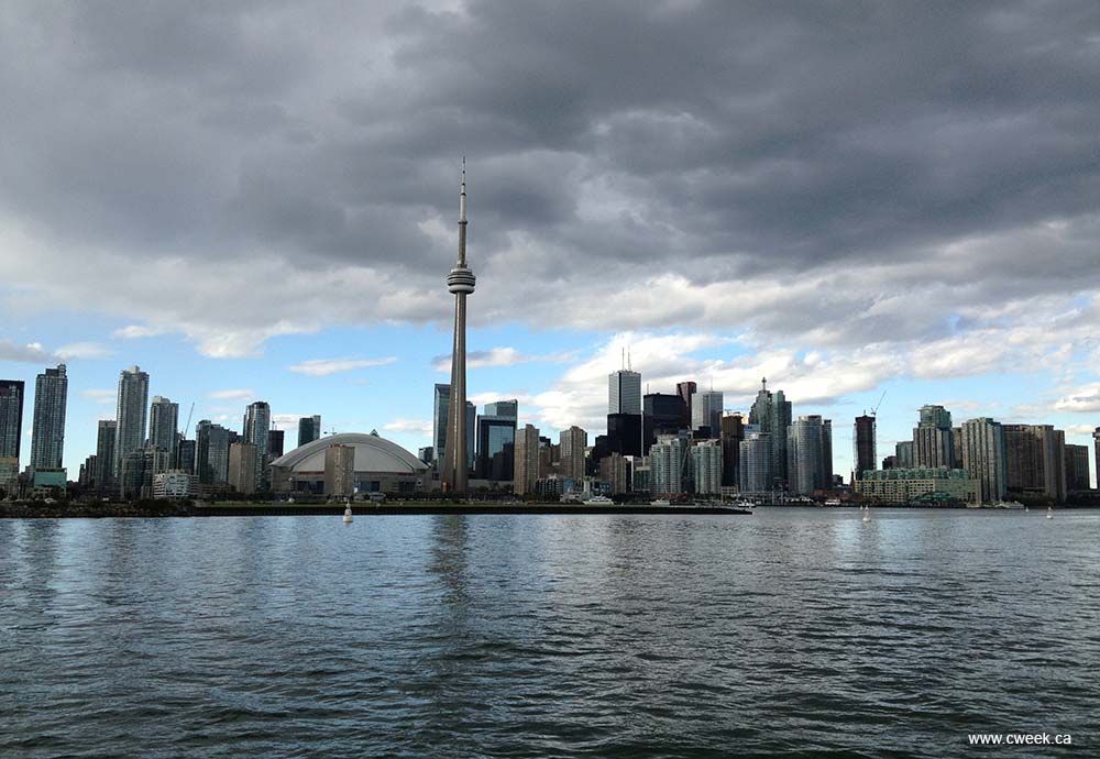 Nice view from Toronto Island