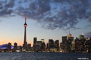 Downtown Toronto at Night