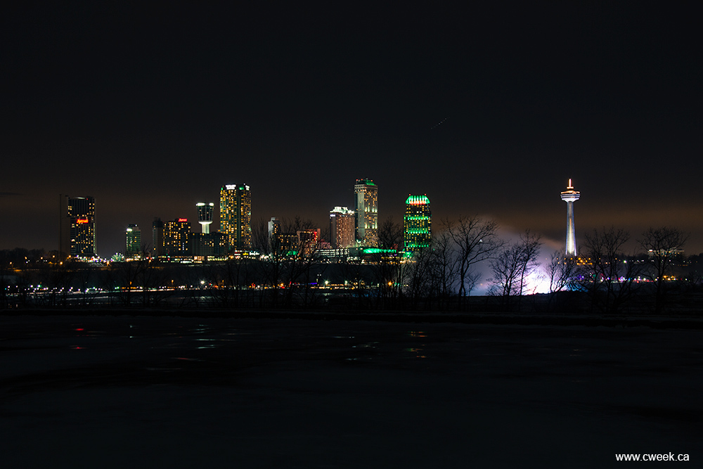 Niagara in the Falls - Winter Night