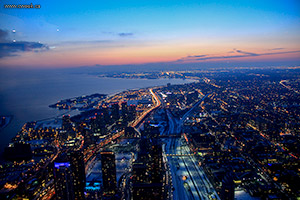 View from CN Tower