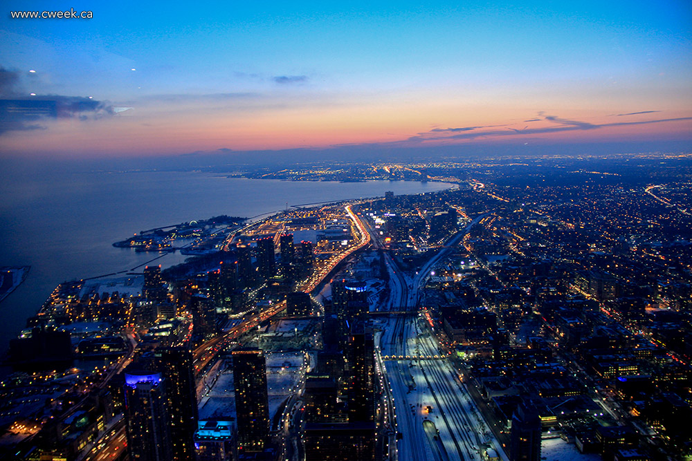 View from CN Tower