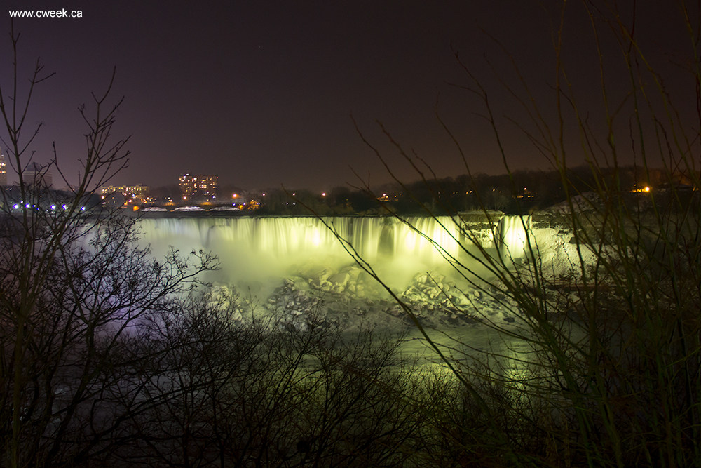 Niagara Falls at Night