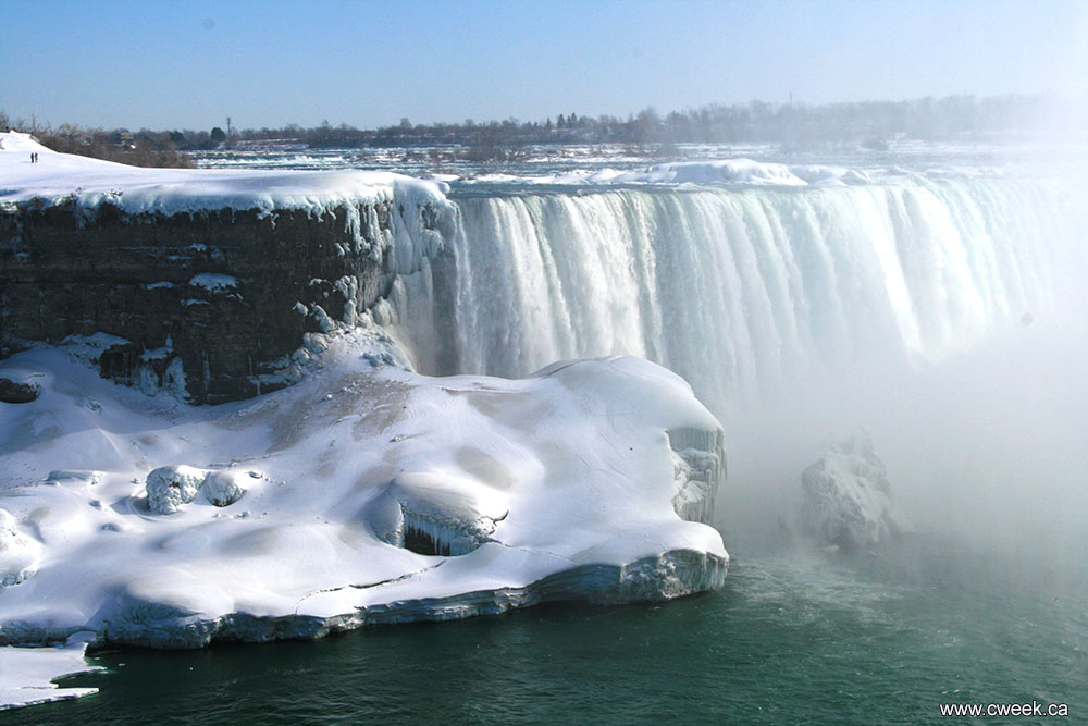 Niagara Falls in February